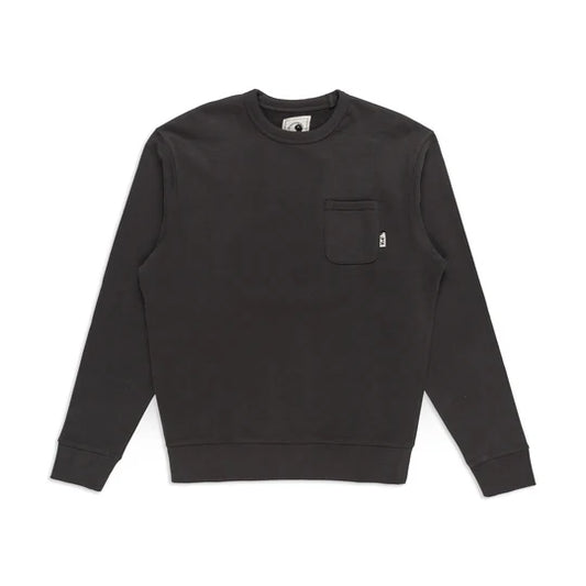 Town and Country Pearl Crew-Washed Black | Town and country |