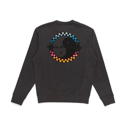 Town and Country Pearl Crew-Washed Black | Town and country |