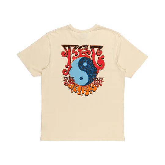 Town and Country Jon Logo T-shirt-Natural | Town and country | - Northshore Newquay - Surf/Skate