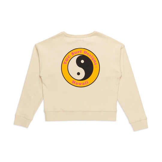 Town and Country YY logo Crew-Natural | Town and country | - Northshore Newquay - Surf/Skate Shop