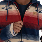 Hurley Easy Rider Hooded Sherpa Fleece Jacket-Nightforce | Hurley | Fleece - Northshore Newquay - Surf/Skate