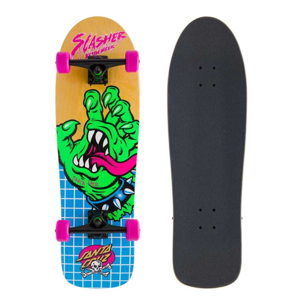 9.7in Meek OG Slasher Hand Santa Cruz Shaped Cruiser | Santa Cruz | - Northshore Newquay - Surf/Skate Shop