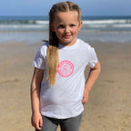 Northshore Kids Checkered T-shirt-White | Northshore Surf Shop | T-shirt