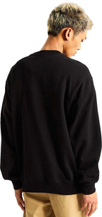 Vans SALTON LOOSE FT CREW - Black | Vans | Mens Sweatshirts - Northshore Newquay - Surf/Skate Shop