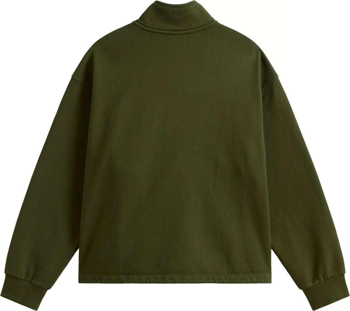Vans Full Zip Mock Neck Flee Green Balsam | Vans | - Northshore Newquay - Surf/Skate Shop