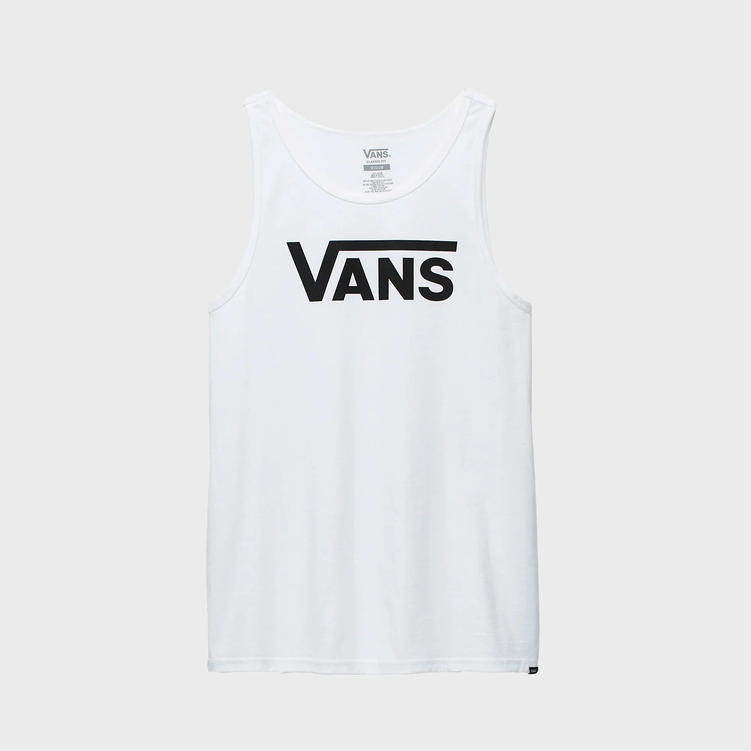 Vans Classic Tank- White/Black L | Vans |