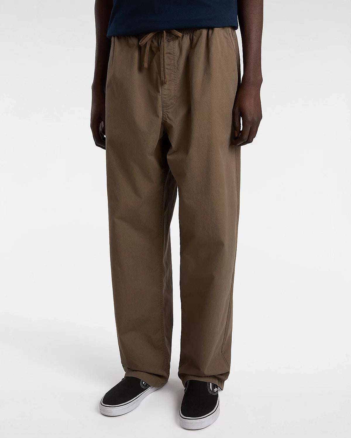 Vans Range Baggy Tapered Elastic Waist Pant-Canteen | Vans | - Northshore Newquay - Surf/Skate Shop