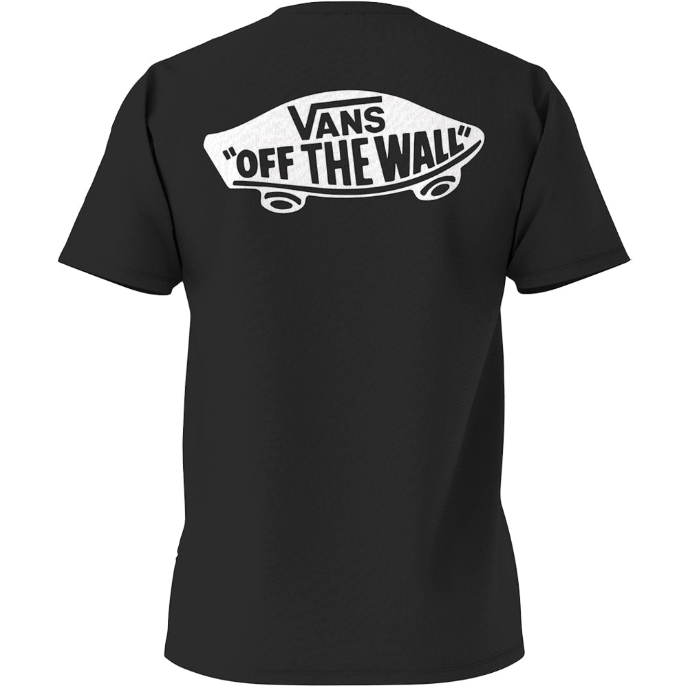 Vans Men's Style 76 Back Print T-shirt- Black/White | Vans | - Northshore Newquay - Surf/Skate