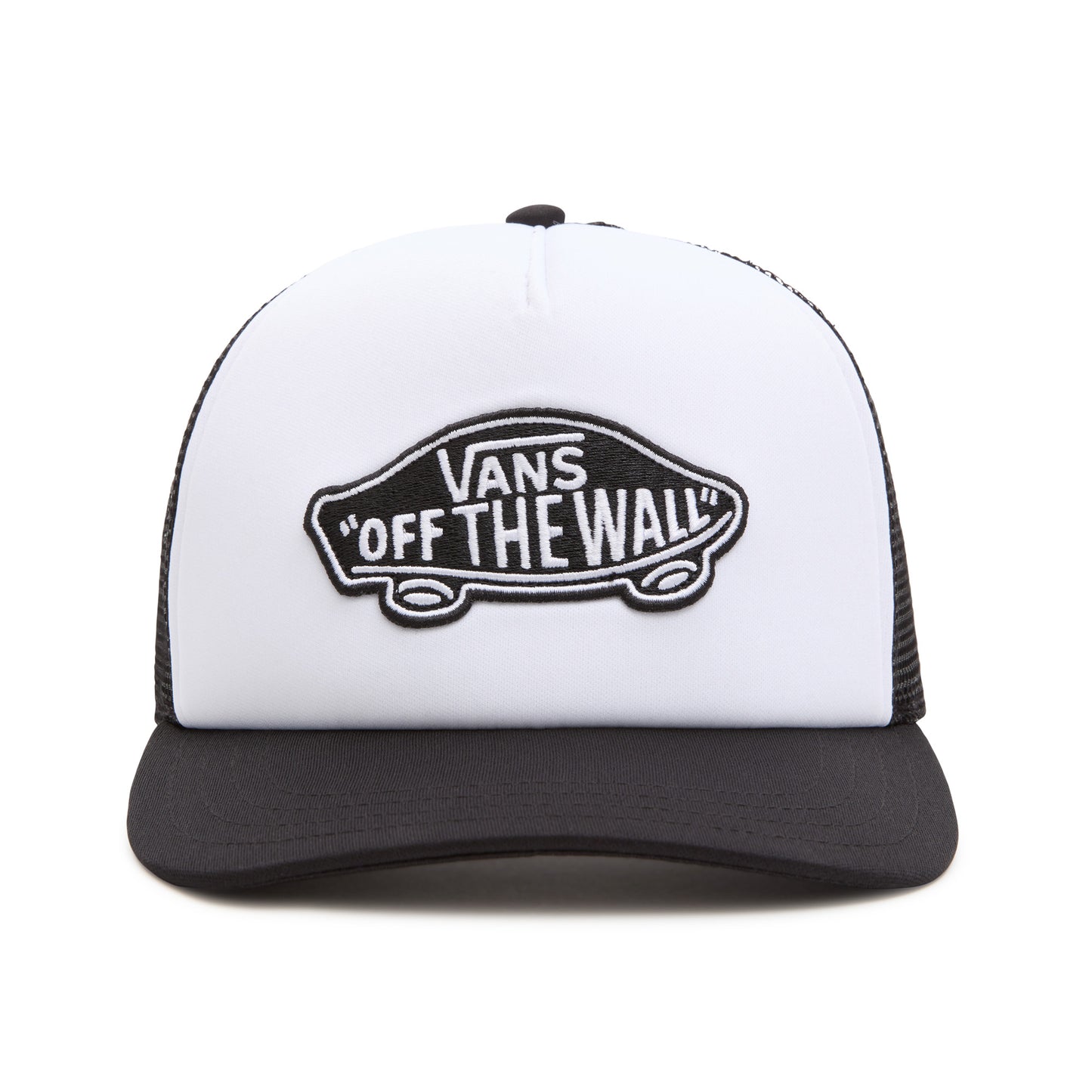 Vans Classic Patch Curved Bill Trucker-Black/White | Vans |