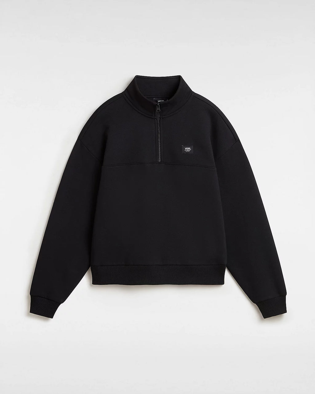 Vans Leighton Mock Neck Sweatshirt-Black XL | Vans | Sweatshirt