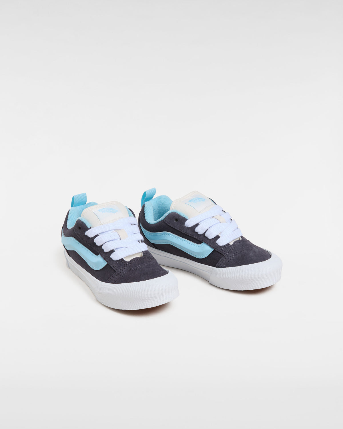 Vans Kids KNU Skool-Retro Sport Grey/Blue | Vans | Outdoor Shoes - Northshore Newquay - Surf/Skate Shop