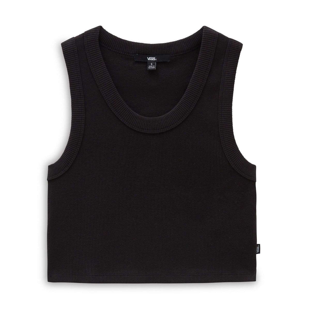 Vans Drew Rib Tank Top-Black | Vans | Vest - Northshore Newquay - Surf/Skate Shop