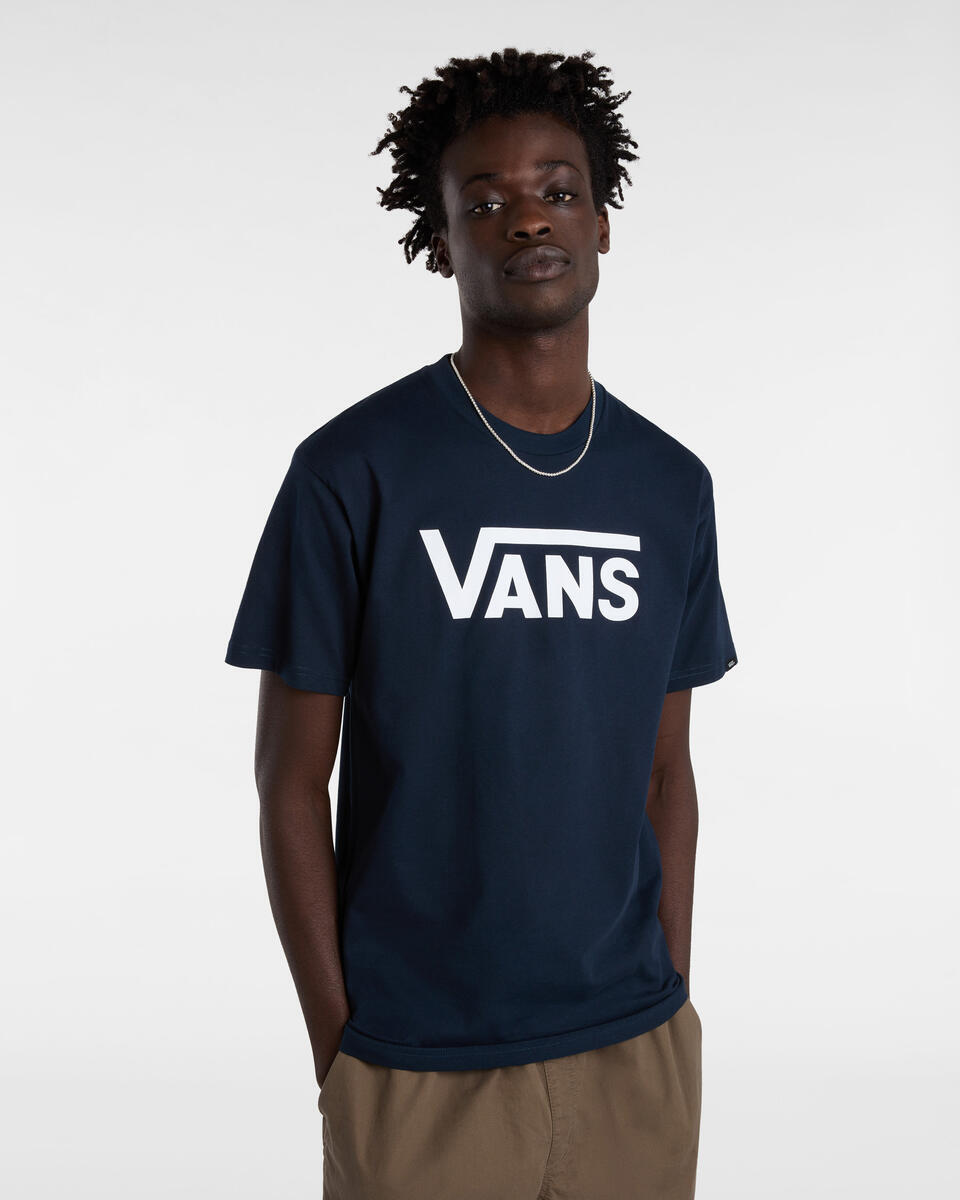 Vans Classic Logo T-shirt-Navy/White | Vans | T Shirt - Northshore Newquay - Surf/Skate