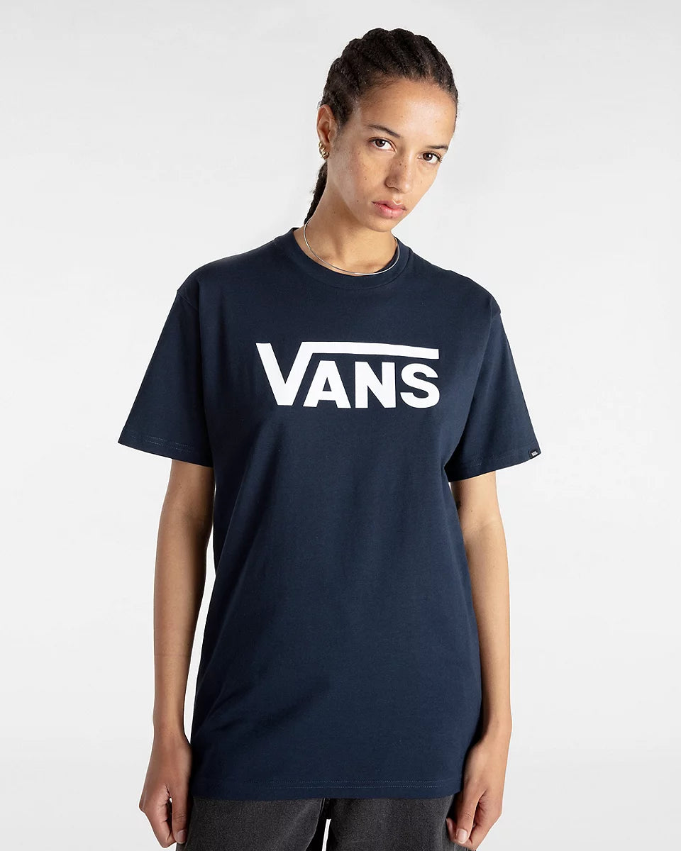 Vans Classic Logo T-shirt-Navy/White | Vans | T Shirt - Northshore Newquay - Surf/Skate