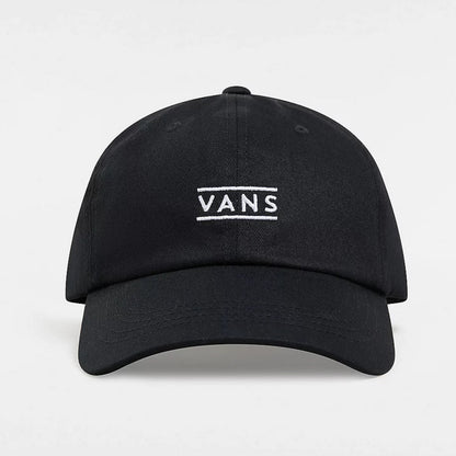 Vans Half Box Curved Bill Jockey Cap-Black | Vans | Cap