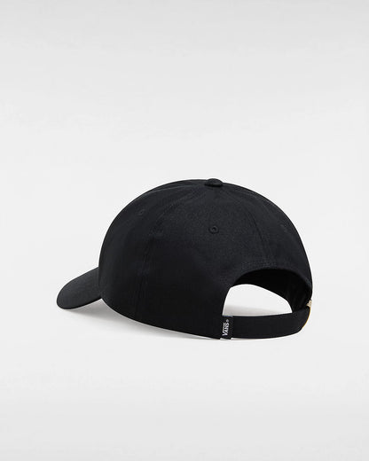 Vans Half Box Curved Bill Jockey Cap-Black | Vans | Cap