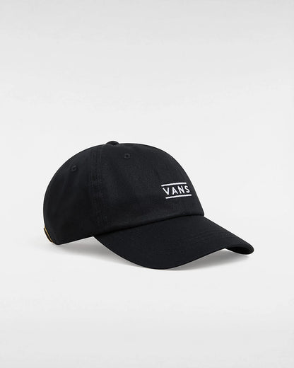 Vans Half Box Curved Bill Jockey Cap-Black | Vans | Cap