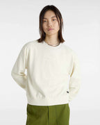 Vans Essential FT Relaxed Crew Sweatshirt-Marshmallow | Vans | Sweatshirt