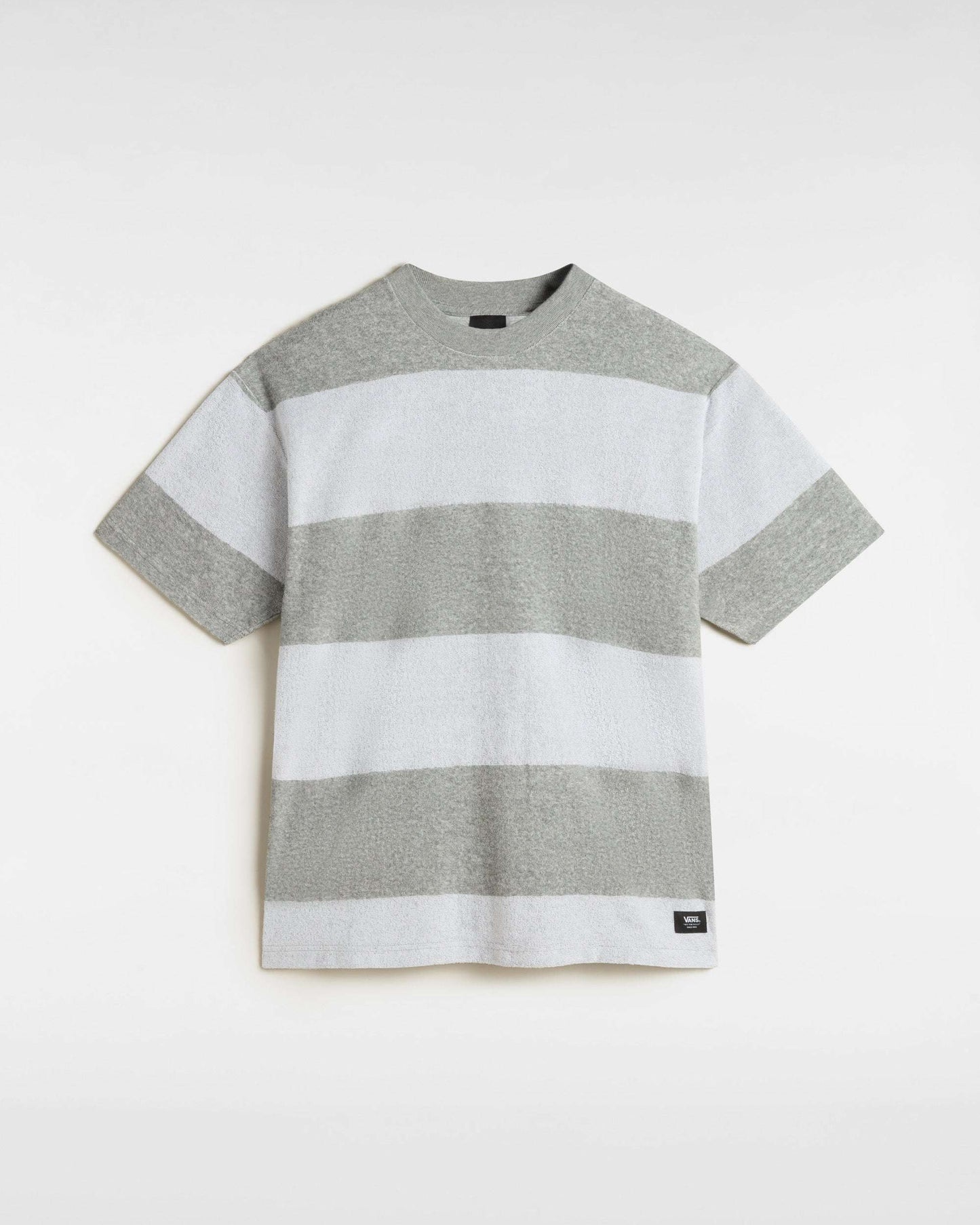 Vans Bergman Stripe Tshirt-Cement Heather | Vans |