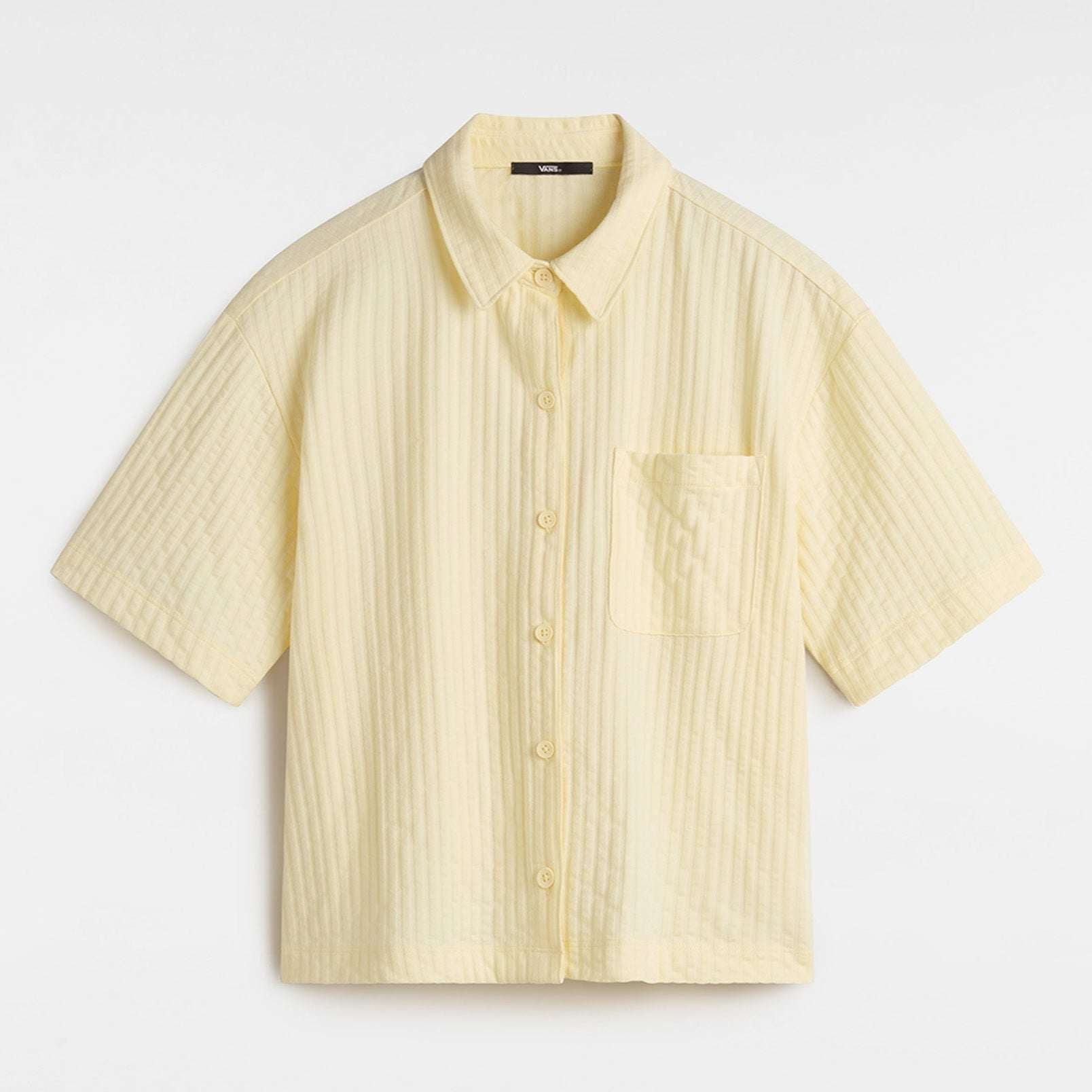 Vans Bedford Knit Button Up Shirt-Lemon Icing XL | Vans | Shirt