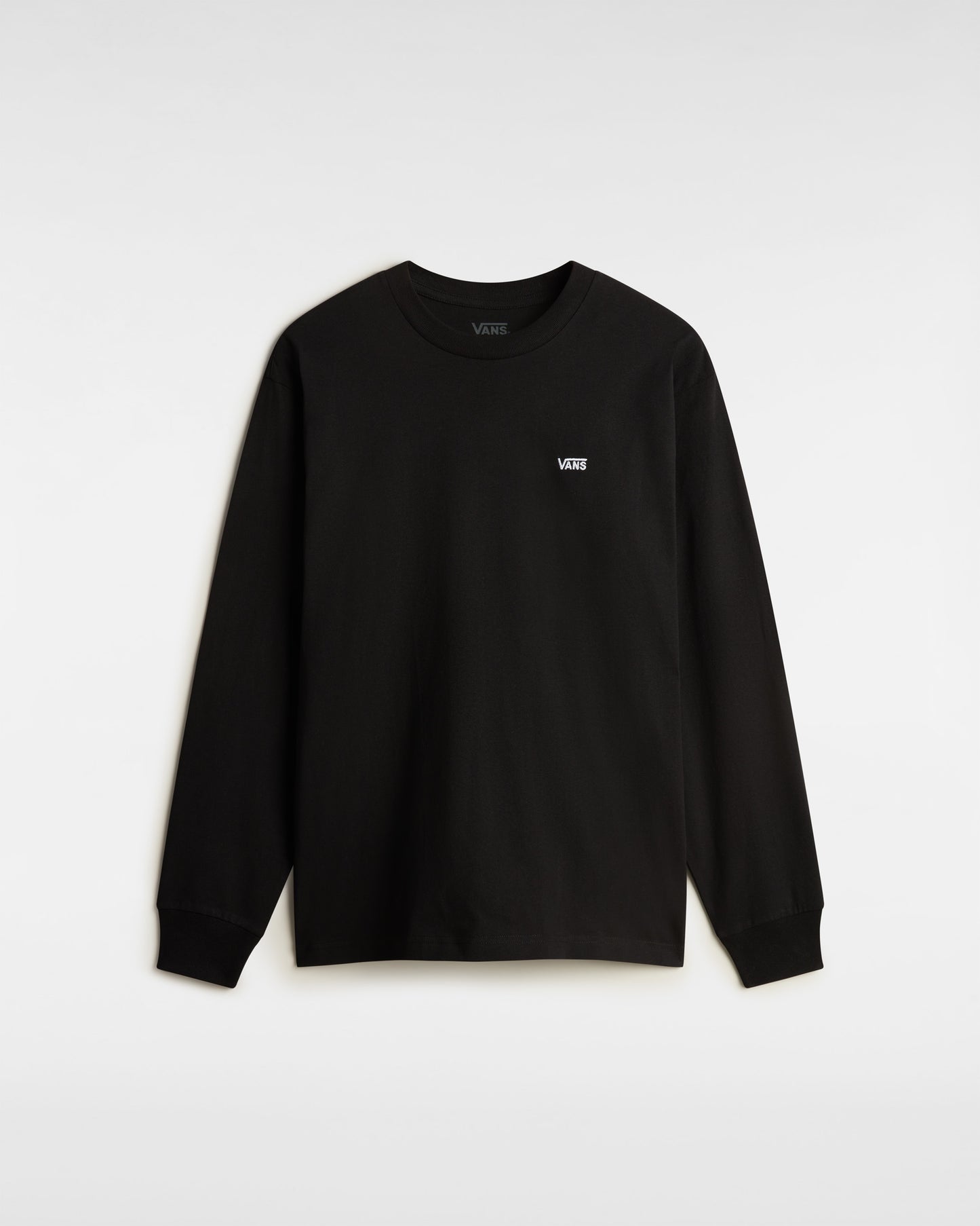 Vans Left Chest Logo Long sleeve-Black | Vans | T Shirt