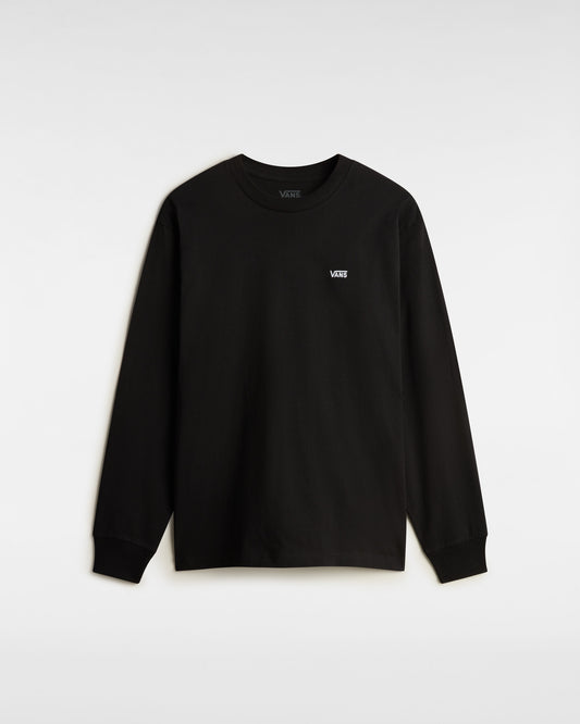 Vans Left Chest Logo Long sleeve-Black | Vans | T Shirt