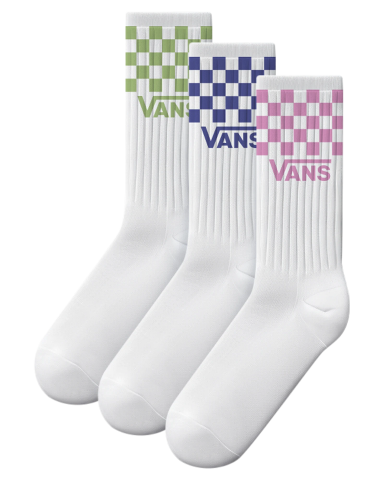 Vans Classic Check Crew CHBD - Pink Fizz | Vans | Mens Basic Socks - Northshore Newquay - Surf/Skate Shop
