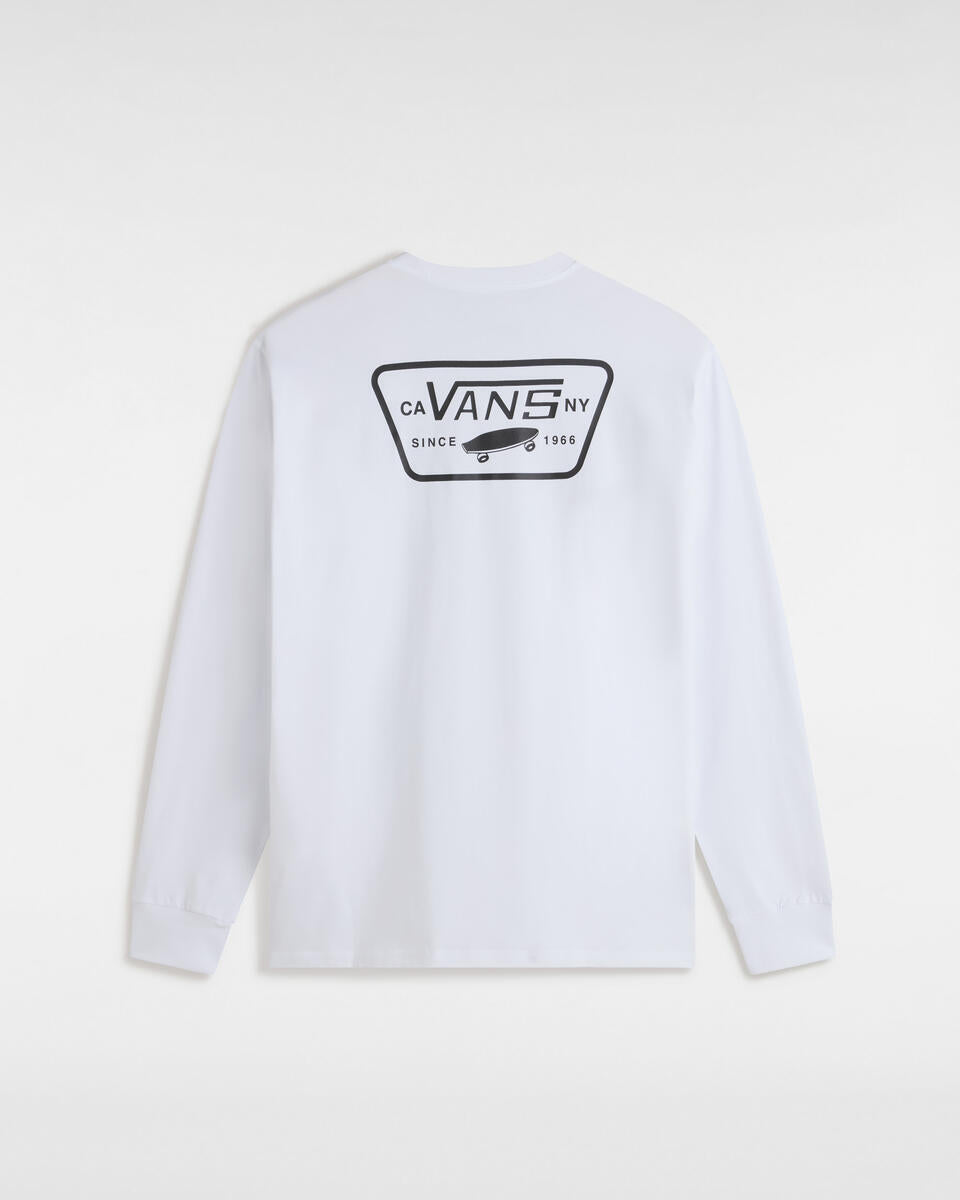 Vans Full Patch Long sleeve T-shirt-White | Vans |