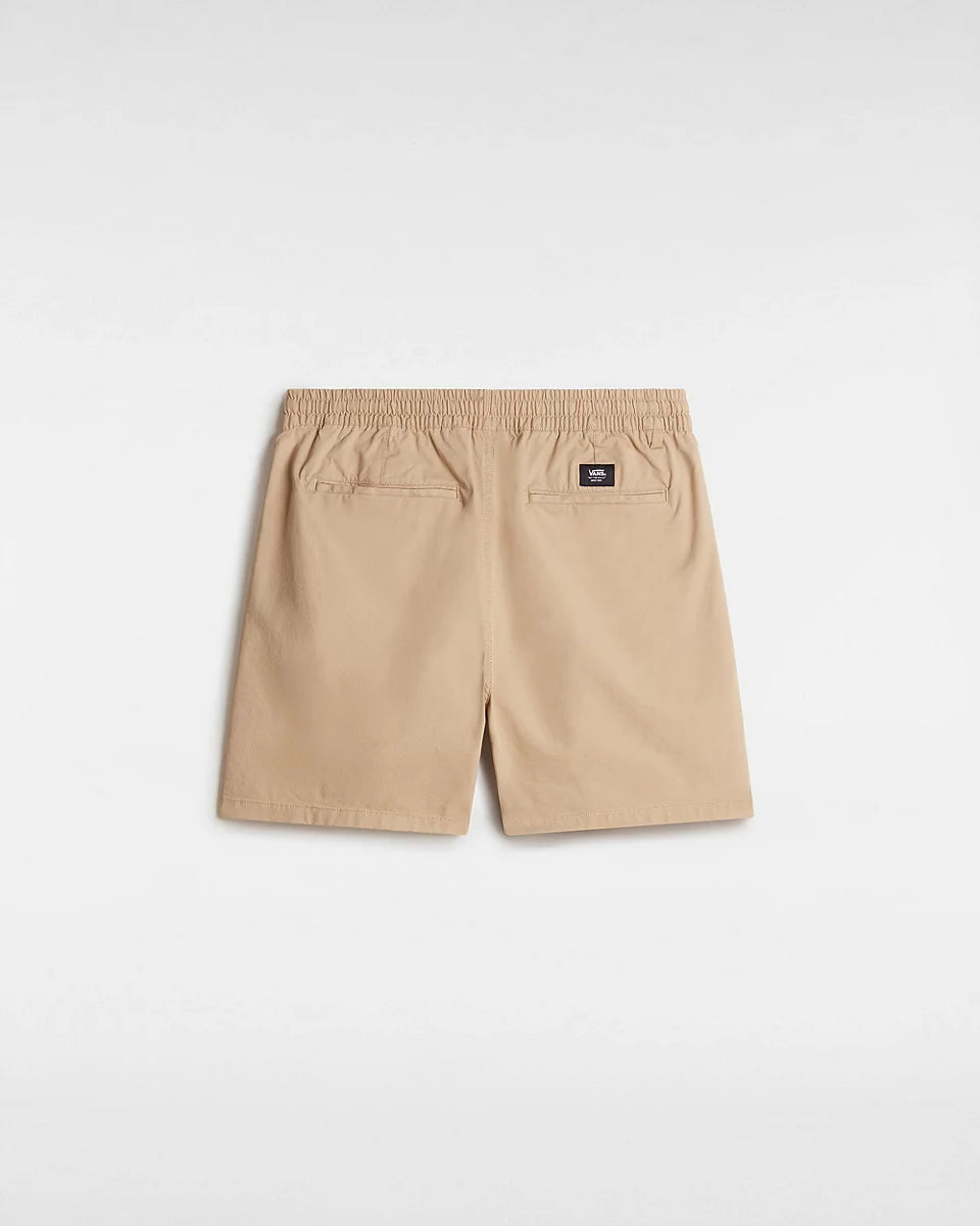 Vans Men's Range Relaxed Elastic Short- Khaki | Vans |