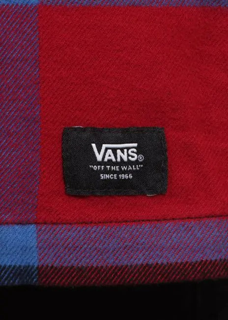 Vans Larkspur Plaid Shirt-Bordeaux/Black | Vans | Shirt