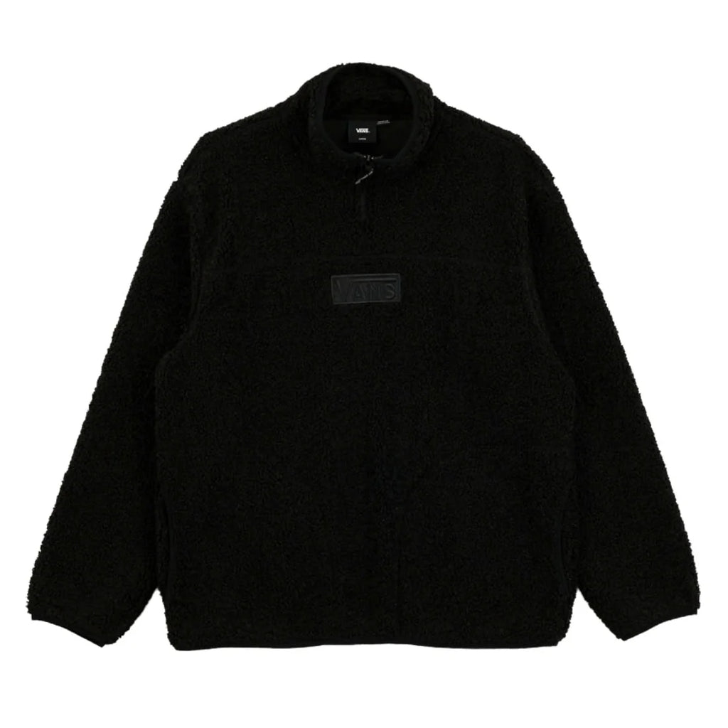 Vans Boxed Sherpa Quarter Zip Fleece - Black | Vans | Fleece - Northshore Newquay - Surf/Skate
