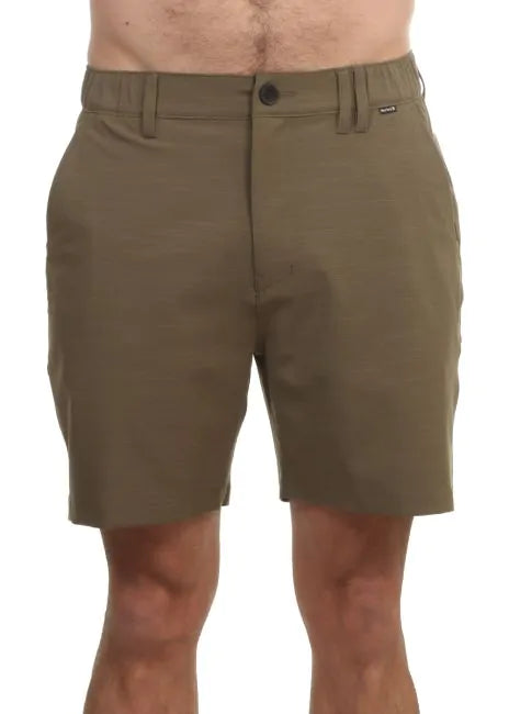Hurley Phantom Slub 3/4 Waist Band 18"-Olive | Hurley |