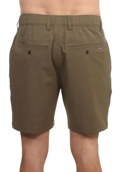 Hurley Phantom Slub 3/4 Waist Band 18"-Olive | Hurley |