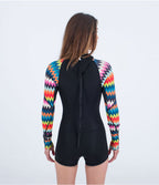 HURLEY - ADVANT - 2MM - SHORTY SPRINGSUIT - BLACK/WAVE | Hurley | Summer Wetsuit