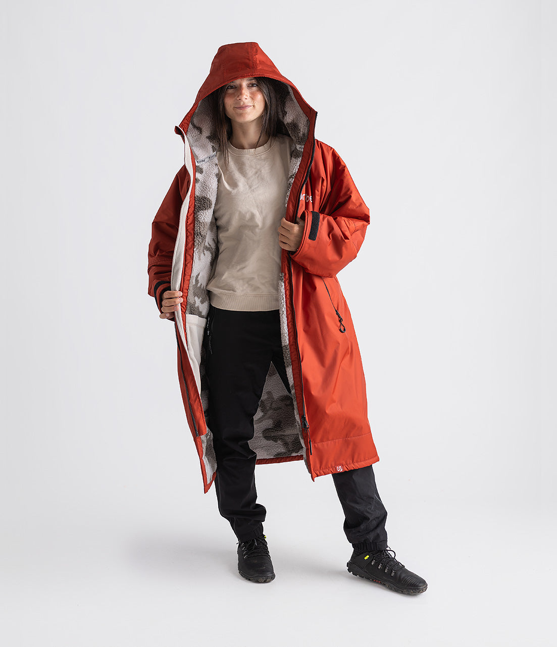 Dryrobe Advance Long Sleeve - Burnt Orange