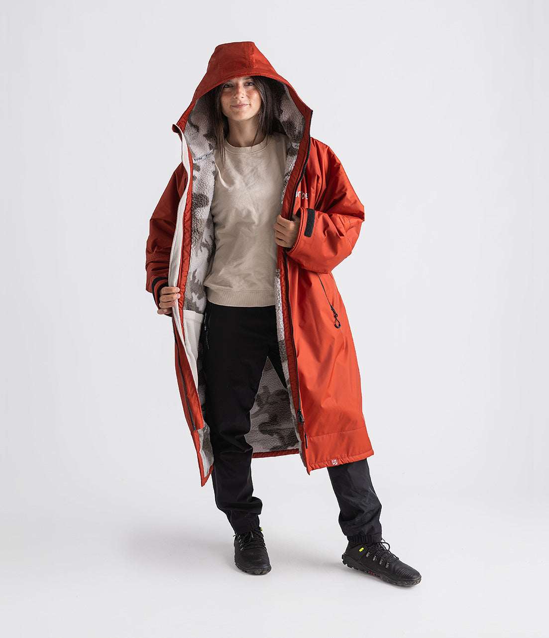 Dryrobe Advance Long Sleeve - Burnt Orange | Dryrobe | - Northshore Newquay - Surf/Skate Shop