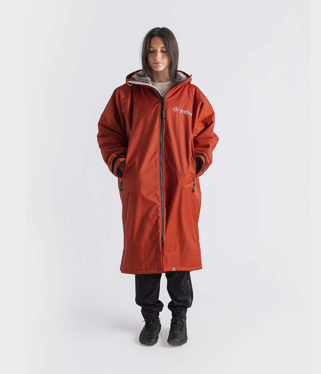 Dryrobe Advance Long Sleeve - Burnt Orange | Dryrobe | - Northshore Newquay - Surf/Skate Shop