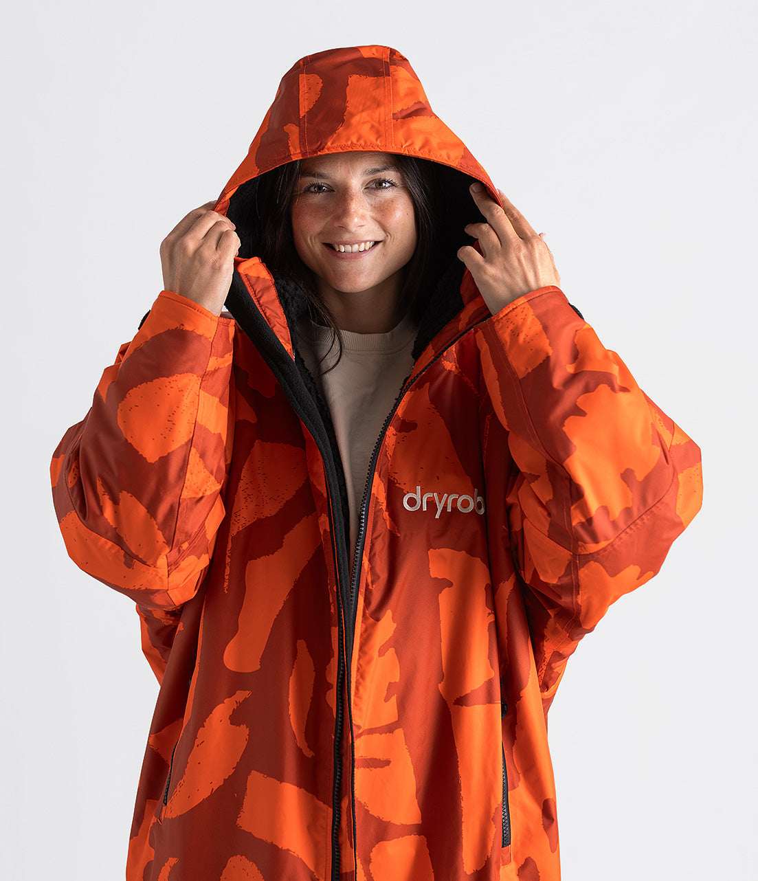 Dryrobe Advance Long Sleeve - Mosaic Palm | Dryrobe | - Northshore Newquay - Surf/Skate Shop