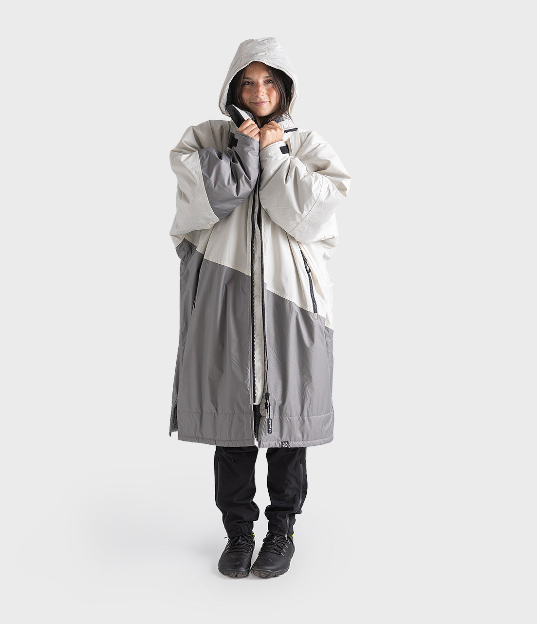 Dryrobe Advance Long Sleeve - Stone