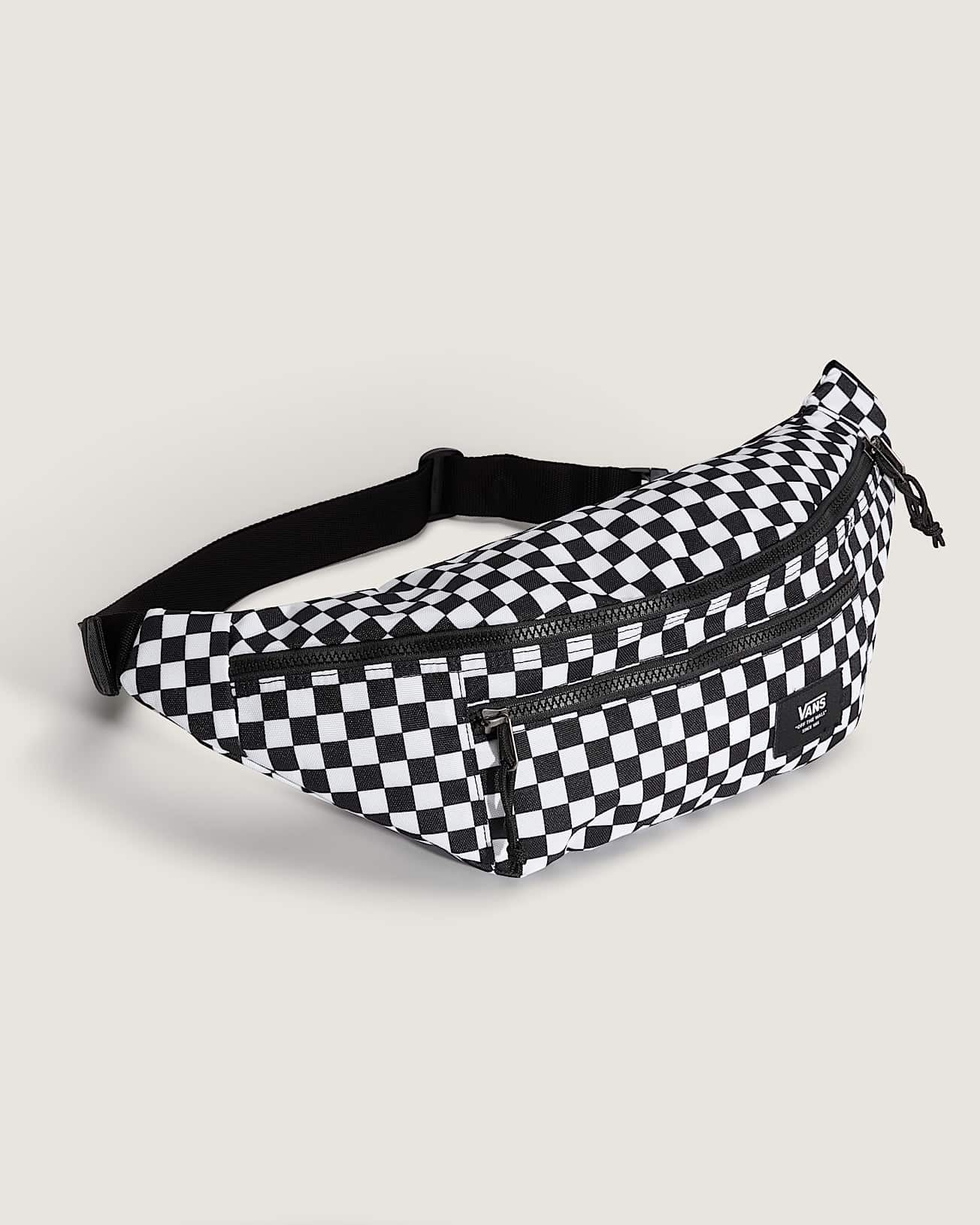 Vans Ward Cross Body Pack - Black/White Che | Vans | Mens Fashion Bags - Northshore Newquay - Surf/Skate Shop