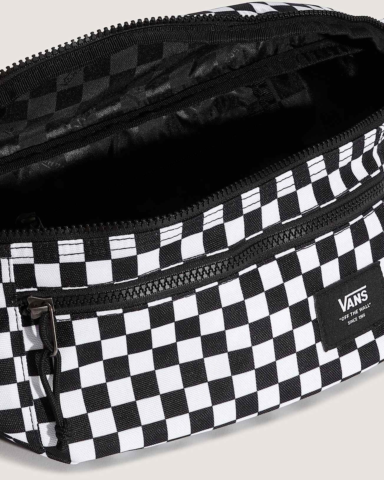 Vans Ward Cross Body Pack - Black/White Che | Vans | Mens Fashion Bags - Northshore Newquay - Surf/Skate Shop