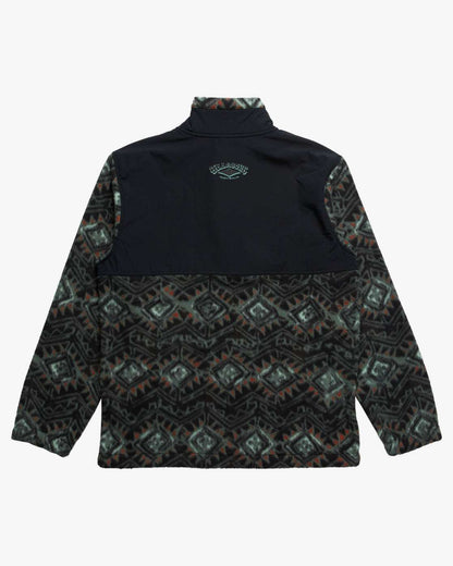 Billabong Boundary Re-issue - Polar Fleece Half Zip Pullover-black | Billabong | Fleece
