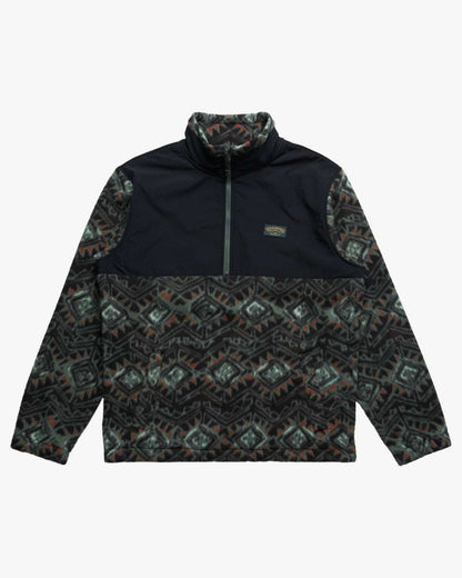 Billabong Boundary Re-issue - Polar Fleece Half Zip Pullover-black | Billabong | Fleece