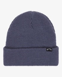 Billabong Arcade - Skull Fit Knit Cuffed Beanie-Slate Blue | Billabong | Beanie - Northshore Newquay - Surf/Skate