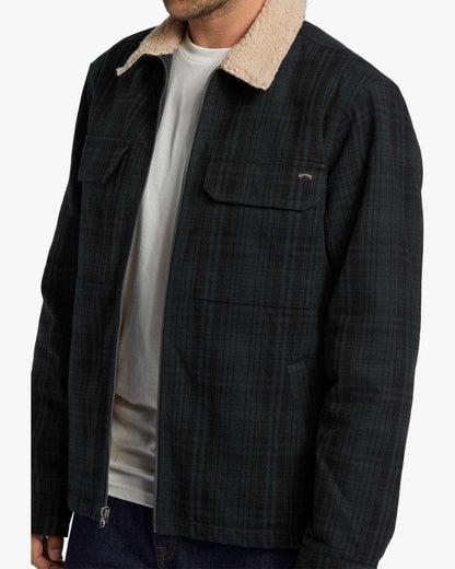 Billabong Barlow - Sherpa Lined Jacket-Forest Green | Billabong | Jacket