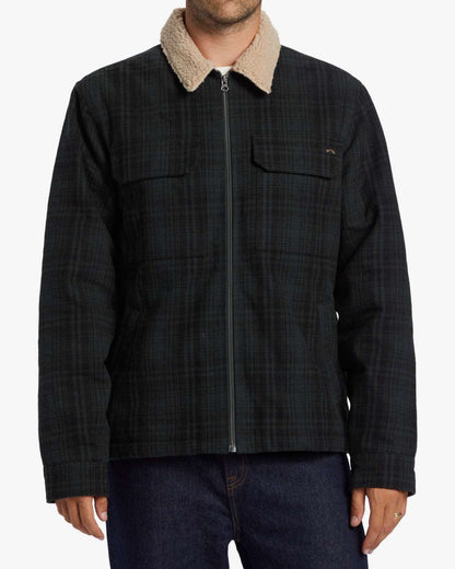 Billabong Barlow - Sherpa Lined Jacket-Forest Green | Billabong | Jacket