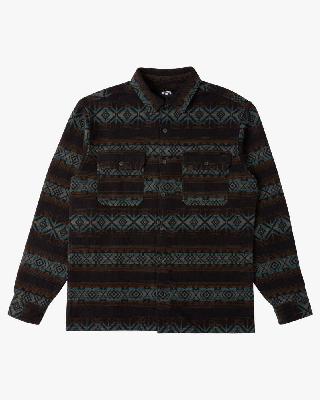 Billabong Offshore Jacquard Flannel -Black | Billabong | Fleece