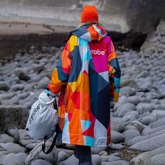 DryRobe V3 Adult Long Sleeve - Abstract | Dryrobe | Change Robe
