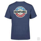 Old Guys Rule Aged to Perfection T-Shirt-Heather Navy | Old Guys Rule | - Northshore Newquay - Surf/Skate