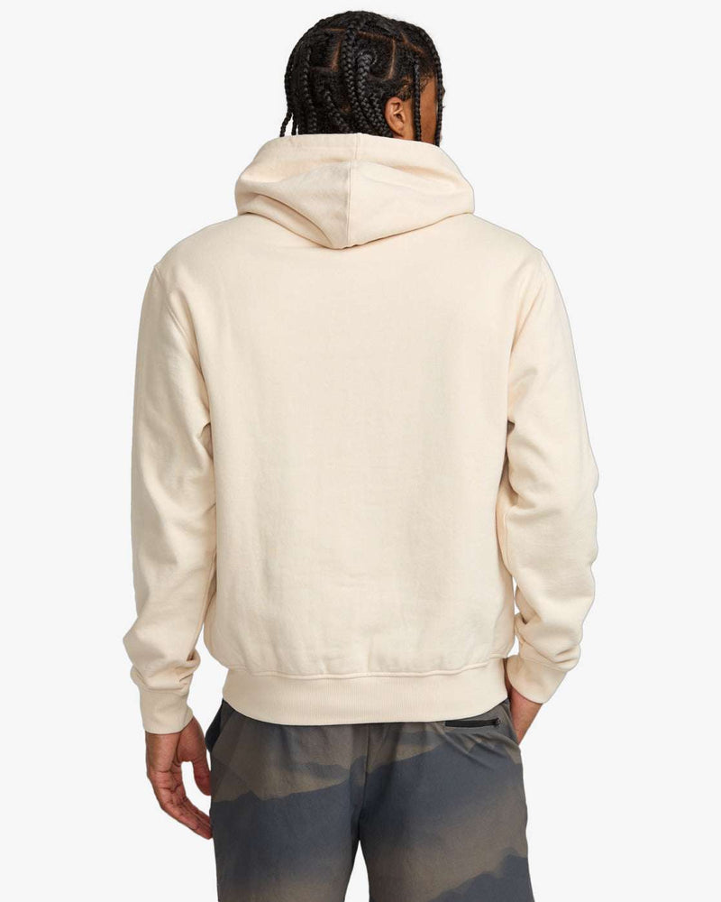 RVCA VA Essential Fleece Hooded Sweatshirt-Ceramic | RVCA | hoodie - Northshore Newquay - Surf/Skate Shop
